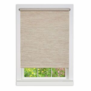 55 x 72 in. Cords Free Privacy Jute Shade, Natural